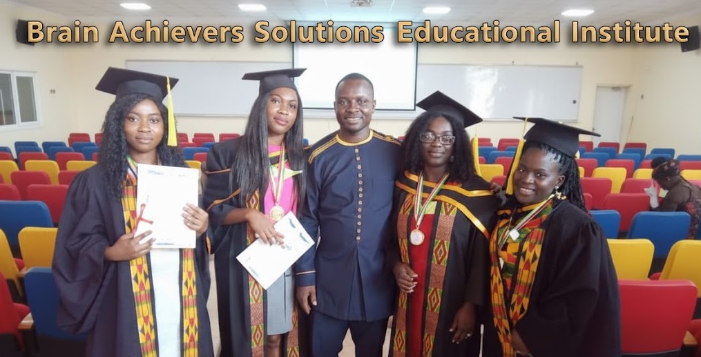 Ghanaian students learning together