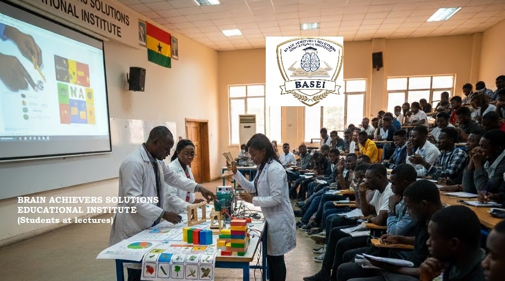 Professional training session in Ghana